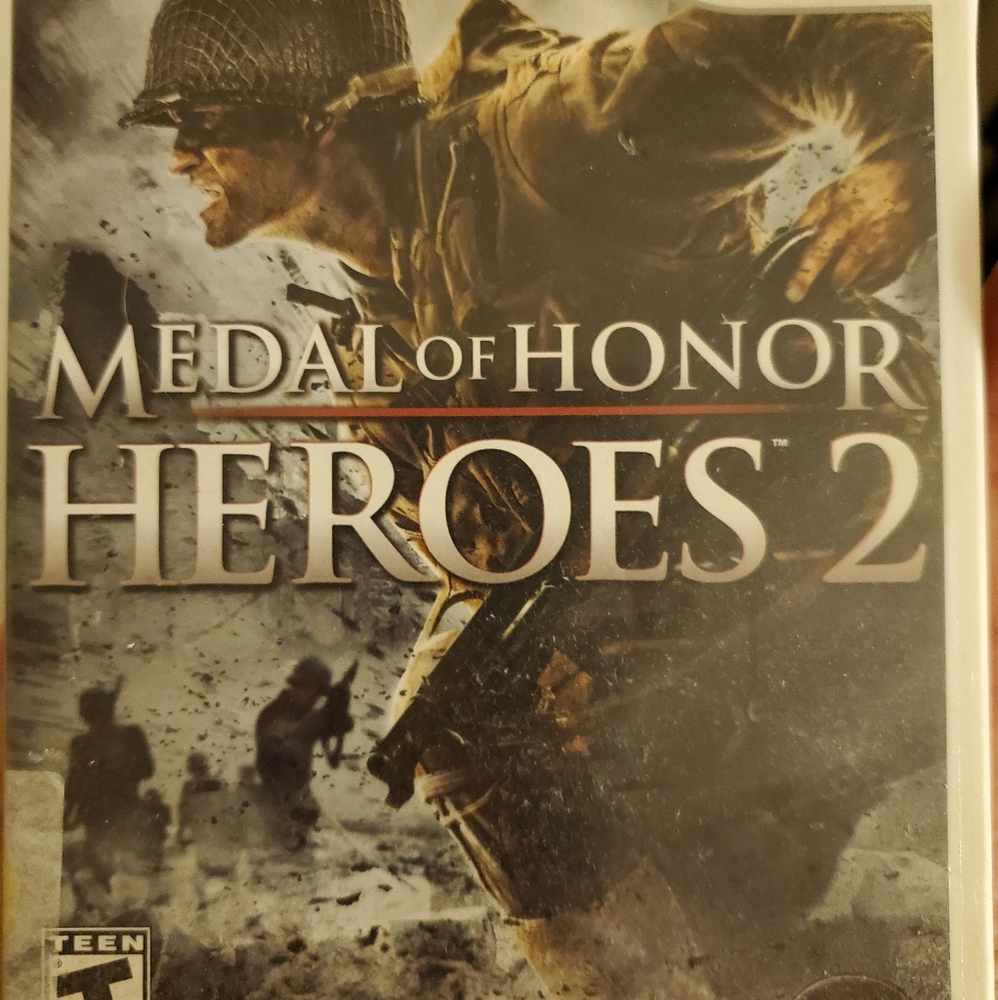 WII Medal of Honor Heroes 2 used game